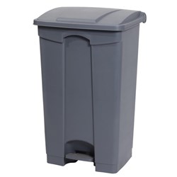 Compass Pedal Bin 68L Grey, Carton of 3