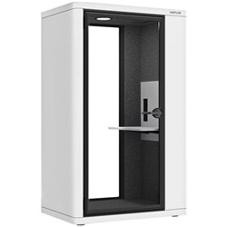 Koplus Milli Sit Booth 1200x2000mm White/Dark Grey