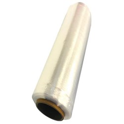 Pre-Stretched Hand Pallet Wrap 450mm x 500m 10 Micron Clear