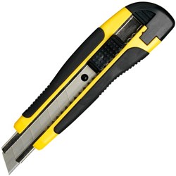 OfficeMax Heavy Duty Cutter Auto Lock Large Yellow
