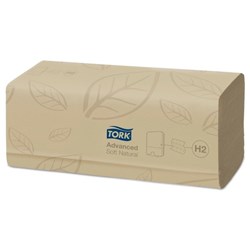 Tork H2 Xpress® Advanced Natural Multifold Hand Towel 2 Ply 130299, Carton of 21