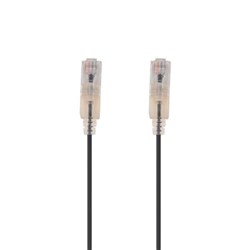 Dynamix Cat6A UTP Patch Lead Cable 0.5m Black