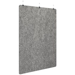 Fiord Acoustic Hanging Screen 1800x2250mm Plain Panel Marble