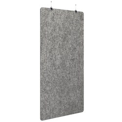 Fiord Acoustic Hanging Screen 1200x2250mm Plain Panel Marble