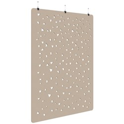 Fiord Acoustic Hanging Screen 1800x2250mm Shard Natural