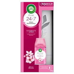 Air Wick Pure Cherry Blossom Automatic Spray Starter Kit 157g