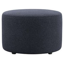 Ottoman Round 600mm Hawthorn/Navy