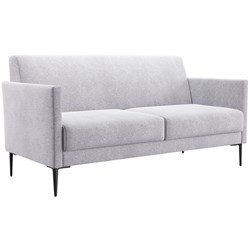 Bling 2.5 Seater Sofa Hawthorn Fabric/Silver