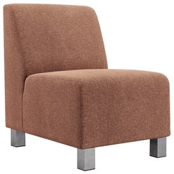 Apollo Single Seater Sofa Chair Hawthorn Fabric/Earth