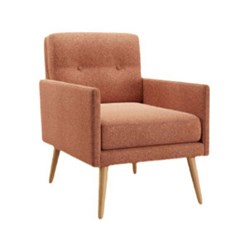 Frankie Slim Chair Hawthorn Fabric/Earth