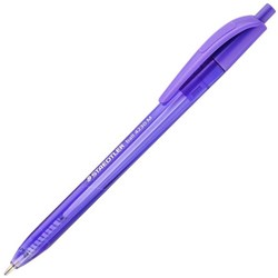 Staedtler Purple Triangular Ballpoint Pen 1.0mm Medium Tip