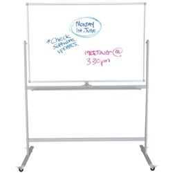 Boyd  Acrylic Pivoting Mobile Whiteboard 1200 x 900mm