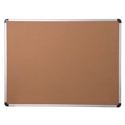OfficeMax Cork Board Aluminium Frame 900x1200mm