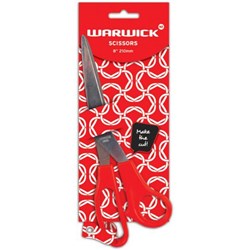 Warwick General Purpose Scissors 210mm Red