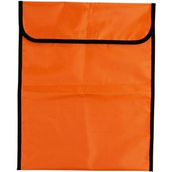 Warwick Homework Bag Hook & Loop Fastener 450x360mm Fluro Orange