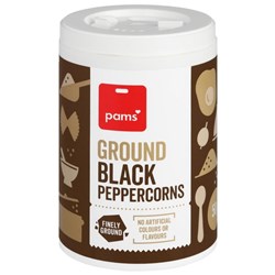 Pams Ground Black Pepper 50g