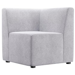 Comfy Corner Hawthorn Fabric/Silver