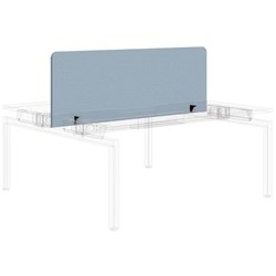 Sonic Balance Acoustic Centre Desk Screen 1500x577mm Blue/Black