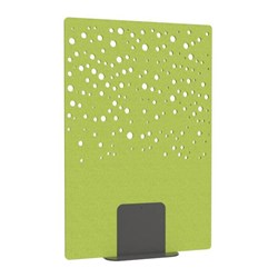 Satori Acoustic Divider Screen 1200x1800mm Bubbles Apple Green