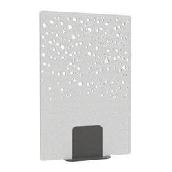 Satori Acoustic Divider Screen 1200x1800mm Bubbles White