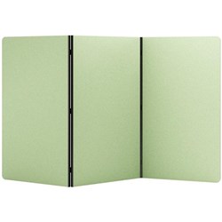 Boyd Visuals Freestanding Partition Screen 3 Panels 1000x1800mm Leaf Green