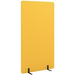Boyd Visuals Freestanding Partition Screen 1 Panel 1000x1800mm Yellow
