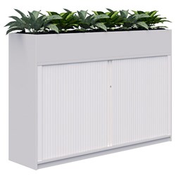 Fiord Planter Tambour Locking 1200x1800mm Snow