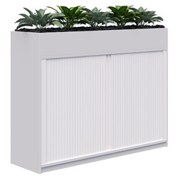 Fiord Planter Tambour Non Locking 1200x1600mm Snow