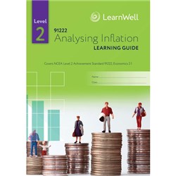 LearnWell 91222 Analysing Inflation Learning Guide NCEA Level 2 9781990015021