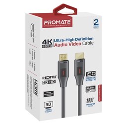 Promate HDMI Cable UHD 2.0 1.5m Black