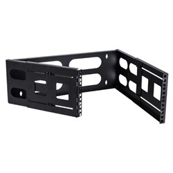 Dynamix 4RU Foldable Bracket Wall Mount 19" Black