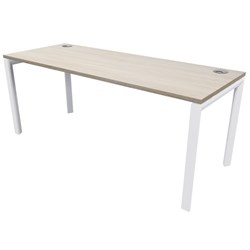 Novah Workstation 1200x800x725mm Seasoned Oak/White