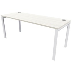 Novah Workstation 1800x600x725mm Coastal Elm/White