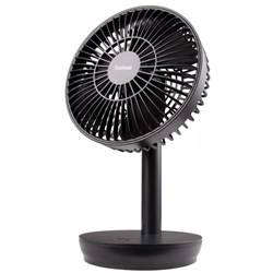 Goldair GCPDF15-4-FIS Rechargeable Desk Fan 150mm Black