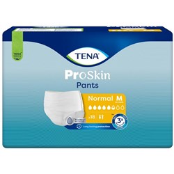 TENA ProSkin Continence Pants Unisex Normal Medium, Carton of 4 Packs of 18