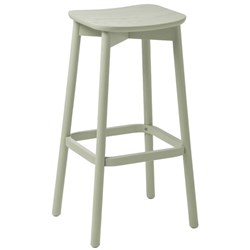 Eden Orlo Bar Timber Stool 754mm Sage Ash