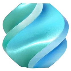 STEAM Bambu Lab PLA Filament Spool 1kg Silk Hawaii Blue-Green