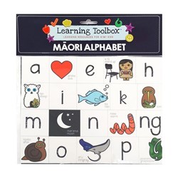 Learning Toolbox Magnetic NZ Maori Alphabet Pieces, Set of 40