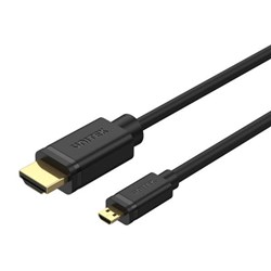 Unitek Micro HDMI Male to HDMI Male Cable 2m