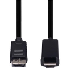 Dynamix Display Port Source to HDMI 2.0 Directional Cable 2m