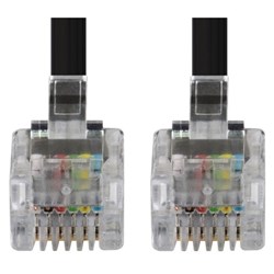 Dynamix RJ12 to RJ12 Phone Cable 2m