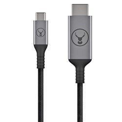 Bonelk Mini Display Port to HDMI Long Life Cable 2.5m Black/Space Grey