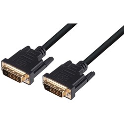 Dynamix DVI-D Male Digital Dual Link (24+1) Cable 0.5m