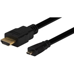Dynamix HDMI to HDMI Micro Cable 2m