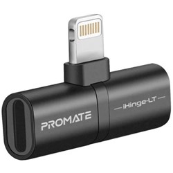 Promate 2-in-1 Audio & Charging Adapter With Lightning Connector