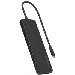 Satechi 13-in-1 USB-C Triple Display Multi-Port Adaptor Black