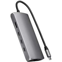 Satechi V3 USB-C Multi-Port Adapter 8K with Ethernet Space Grey