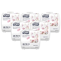 Tork A3 Constant Air Freshener Refill Blossom 257011 32ml, Carton of 6