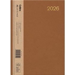 Collins A51 Diary A5 1 Day Per Page 2026 Enviro Assorted Colours