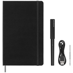 Moleskine SWS3 Smart Pen 3 & Smart Notebook Large Black